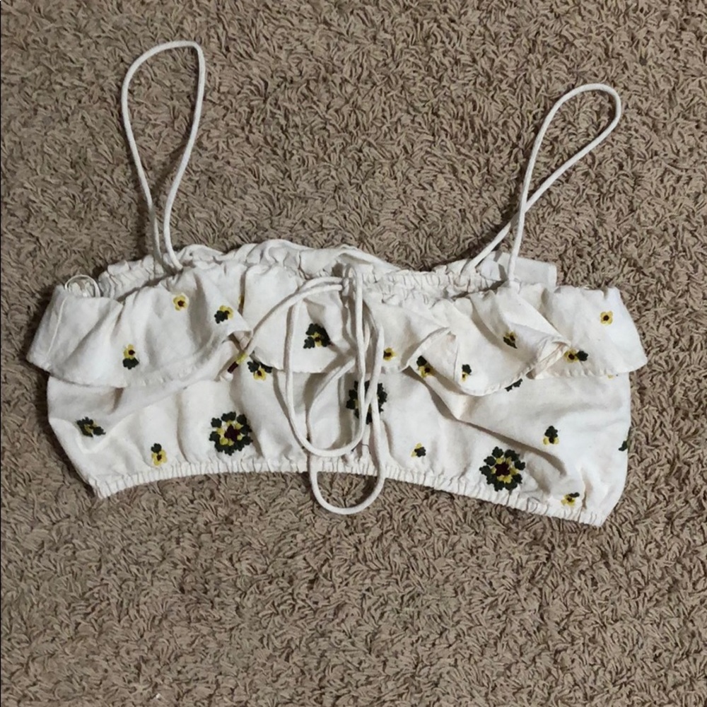 Zara cropped top